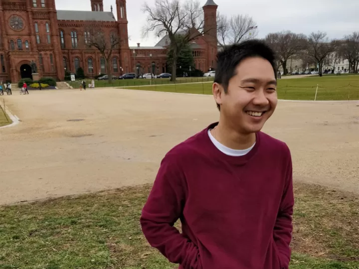 Shen Wei Lai smiling